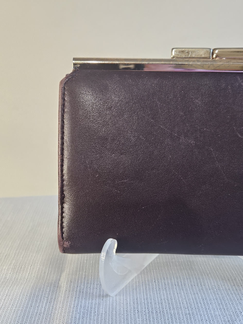 Etienne Aigner Wallet with Gold "A" Accent - Picture 8 of 12